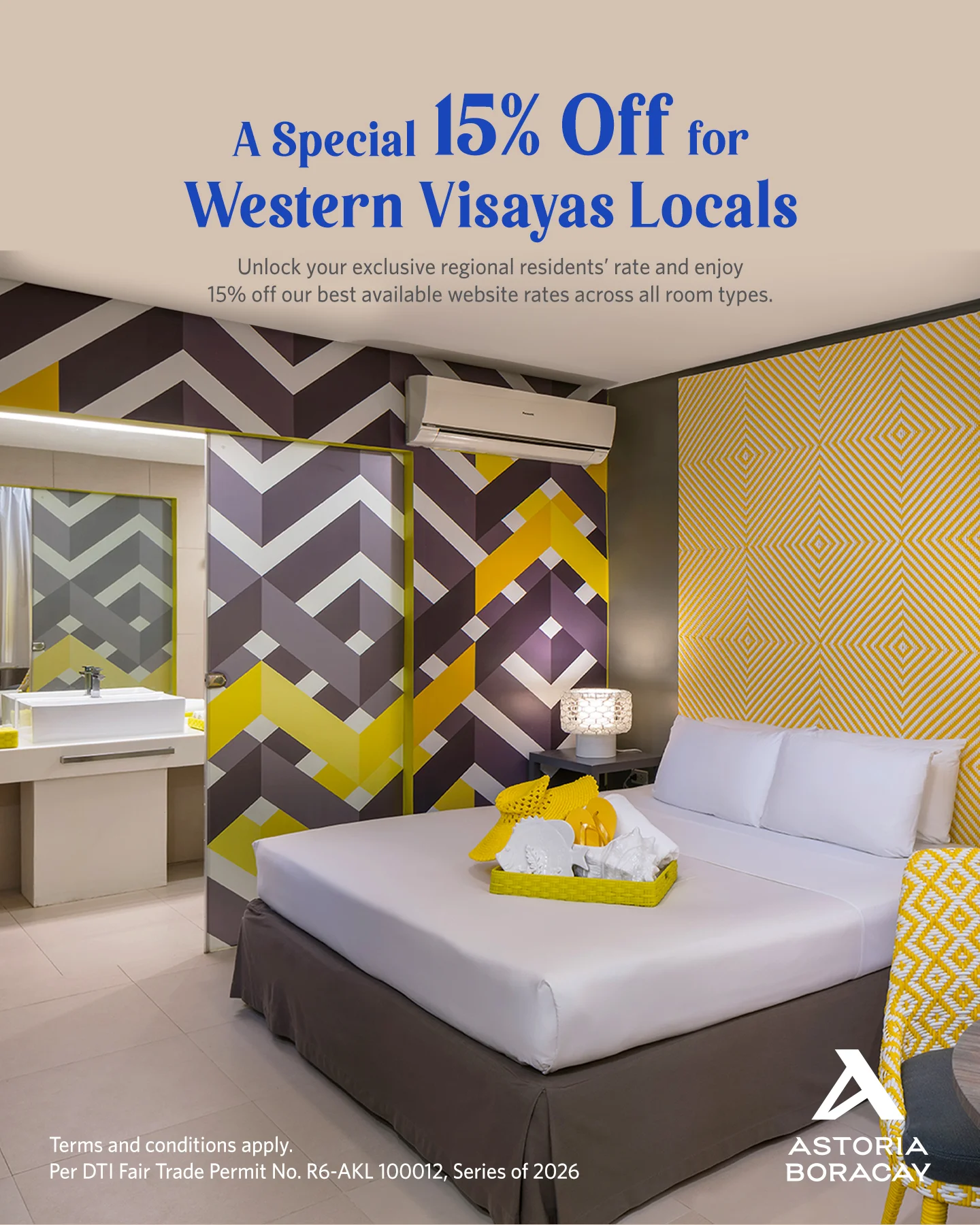 A Special Discount for Western Visayas Locals!