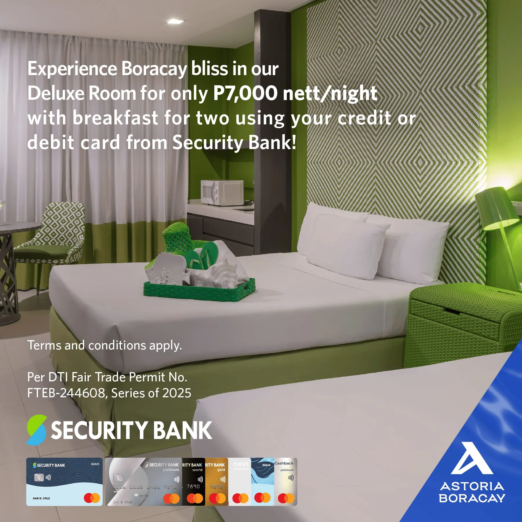 Security Bank Promo