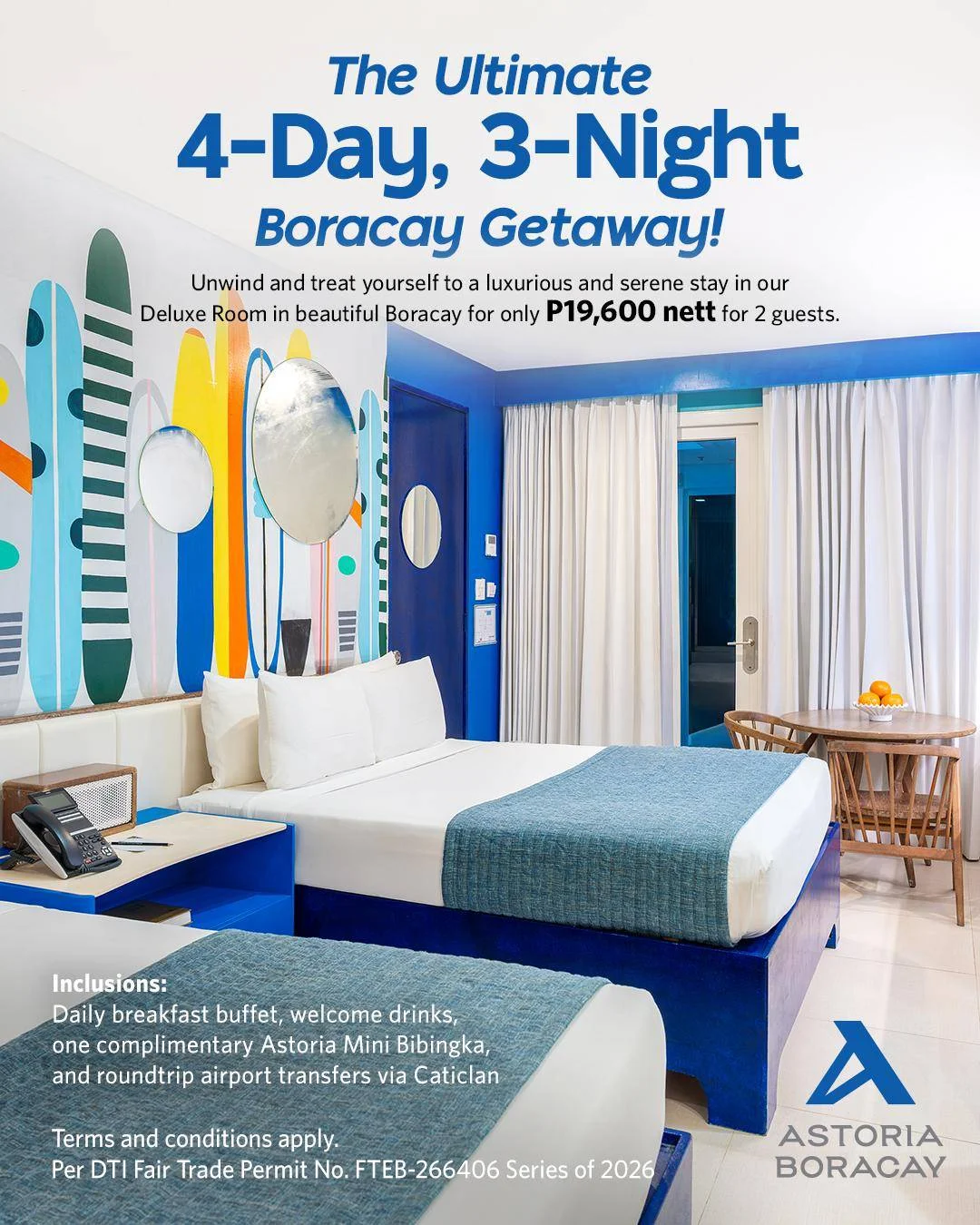 The Ultimate 4-Day, 3-Night Boracay Getaway!
