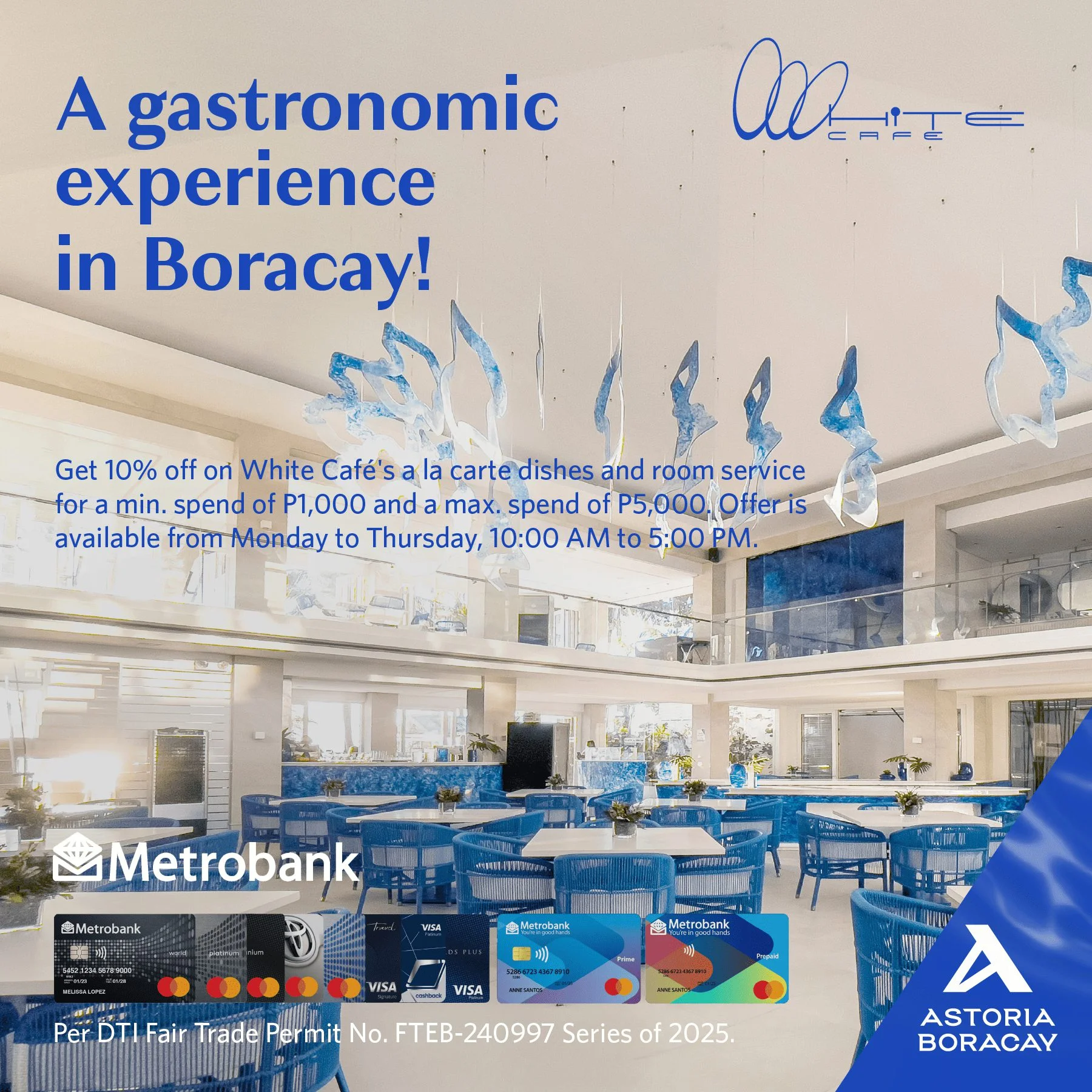 White Café – Metrobank Promo